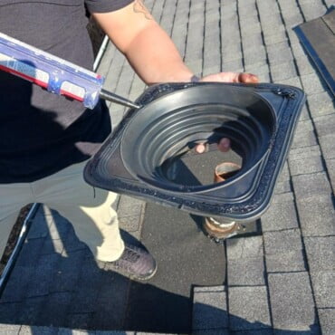 Preparing Rubber Boot Roof Repair Lawrenceburg Ky
