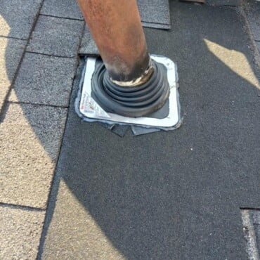 Rubber Boot Installed Roof Repair Lawrenceburg Ky