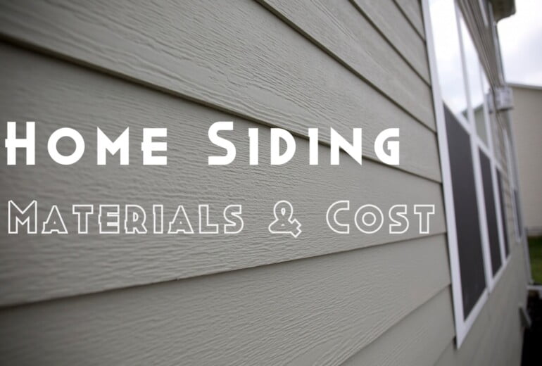 How Much Is Siding For A House