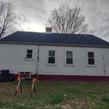 After - Removal of Furnace Vent, Added New Chimney Flashing