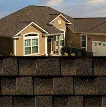 Barkwood GAF Shingle