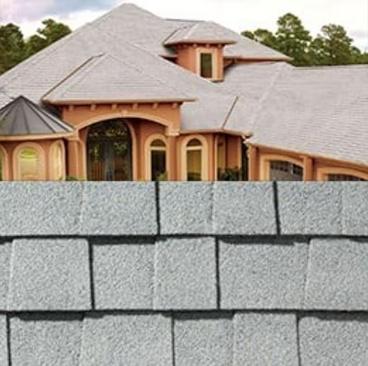 White GAF Shingle Color