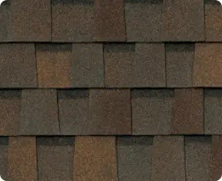 Atlas Pinnacle Pristine Copper Canyon shingle color
